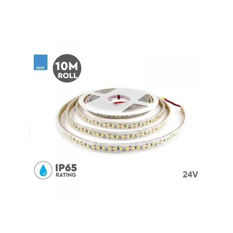 V-tac - 24V Bobina Led Da 10 Metri IP65 4000K 7,2W/M 1200 smd 2835 600 lm/m SKU-2626