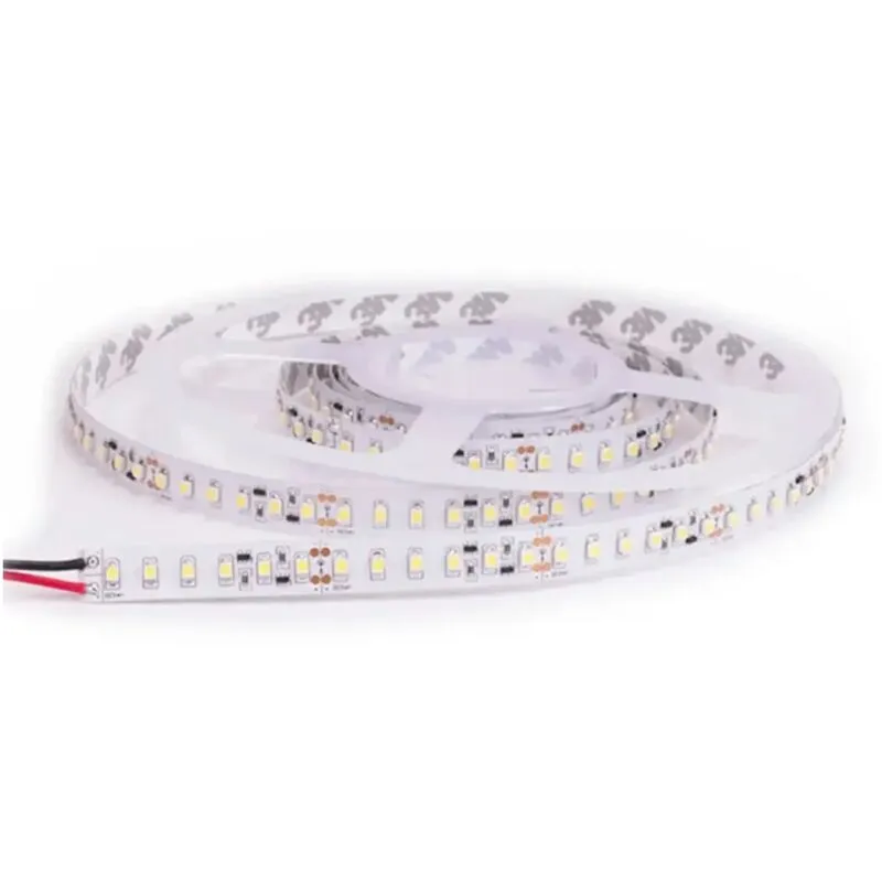 Striscia strip led ip20 7.2watt led smd 3528 bianco caldo 5 mt g