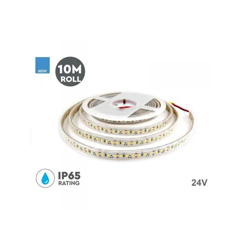 24V Bobina Led Da 10 Metri IP65 3000K 7,2W/M 1200 smd 2835 600 LM/M SKU-212625