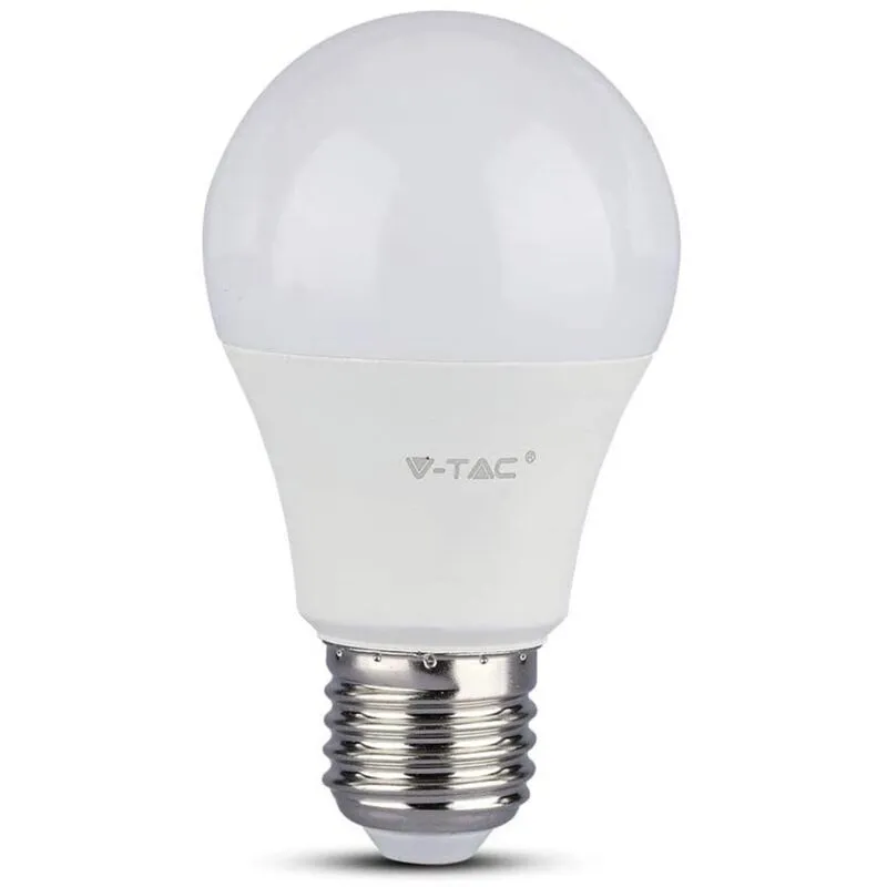 V-tac - 233 Lampadina a led bulbo sfera 11W E27 A60 luce bianco ghiaccio 6400K 1055lm chip by Samsung