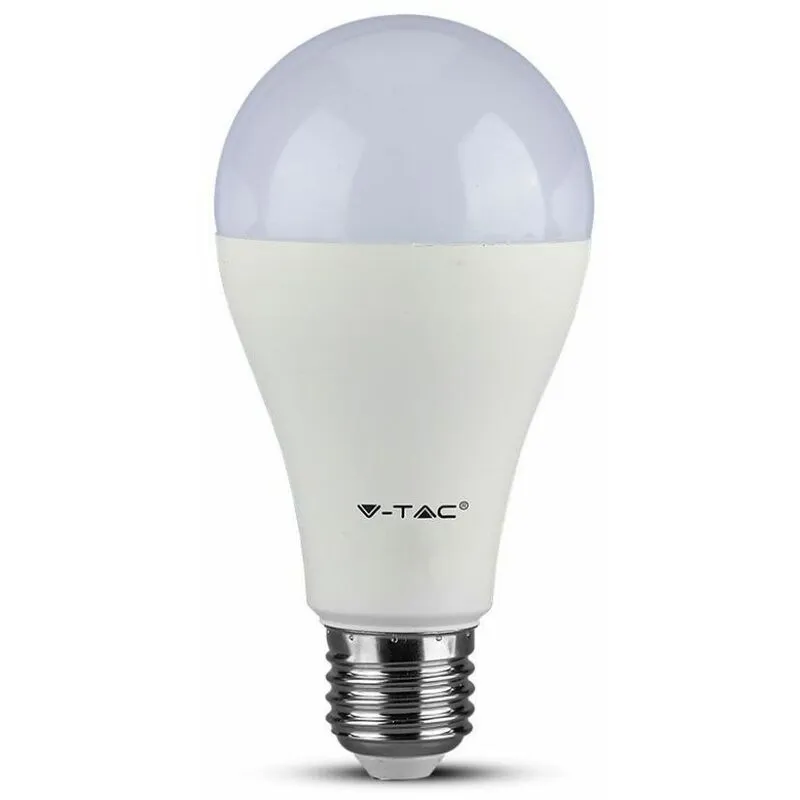 V-tac - Lampadina led Chip Samsung Attacco E27 da 15W A65 Bianco Caldo