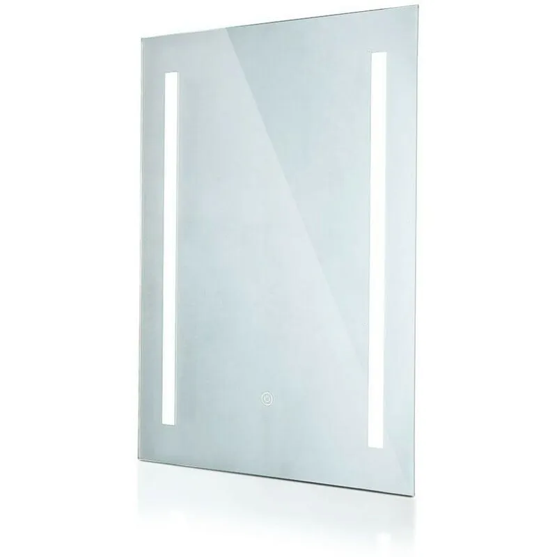 V-tac - 4W led Mirror Light Rectangle Chrome With Pull Cord Switch 50039035mm IP44 Anti Fog 6400K