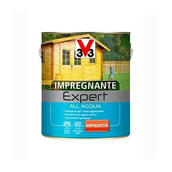  - Impregnante all'Acqua Linea Expert Colore Noce Chiaro 750 ml