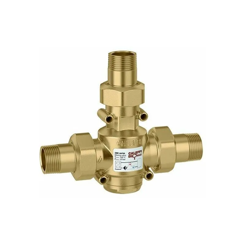 Valvola anticondensa con controllo termostatico della temperatura Caleffi 280 DN20 - 1' - 60°C