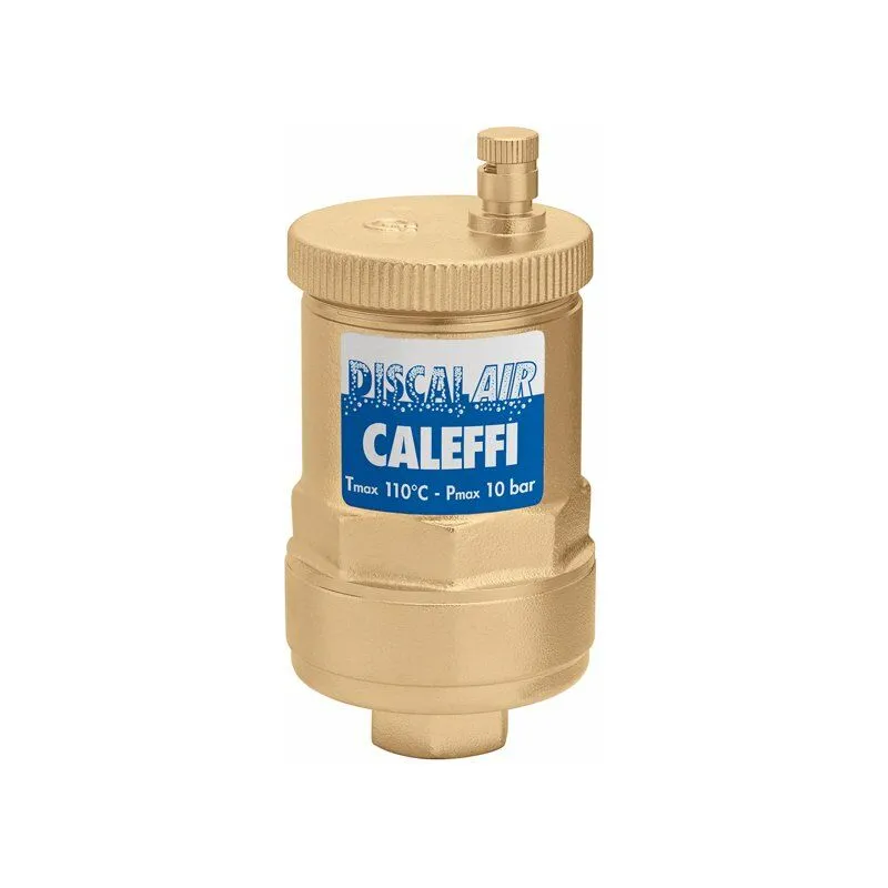 Caleffi - Valvola automatica di sfogo aria discalair® 551004 1/2"