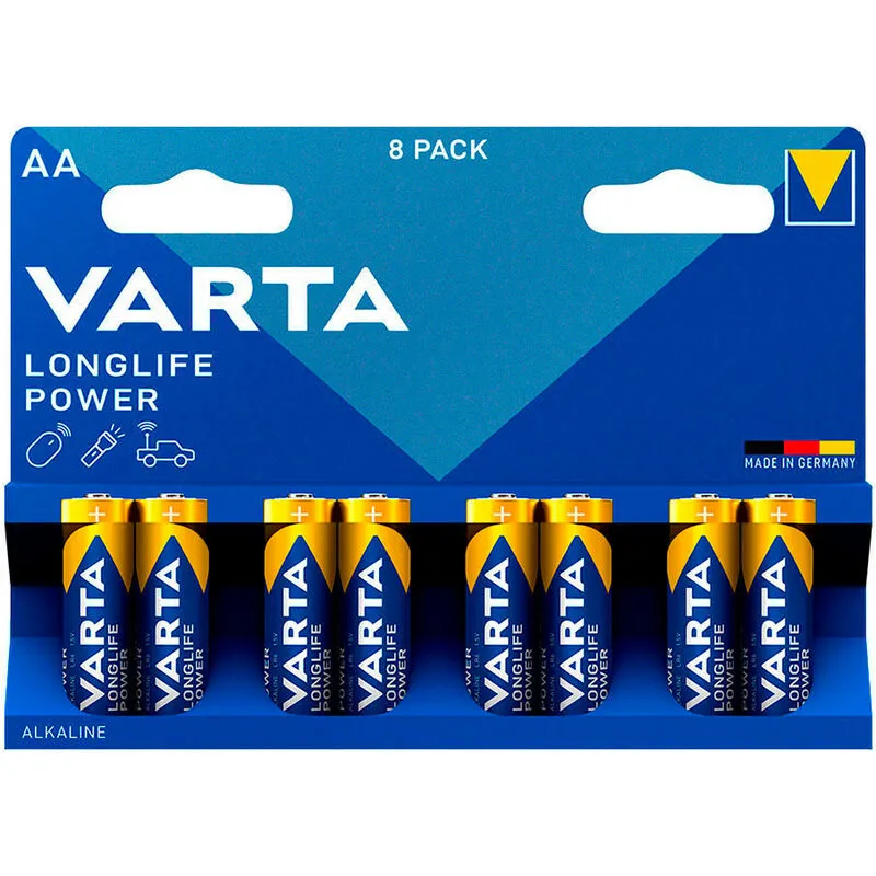 S.of. batteria  longlife power aa - lr06 (confezione 8 unità) ø14.5x50.5mm