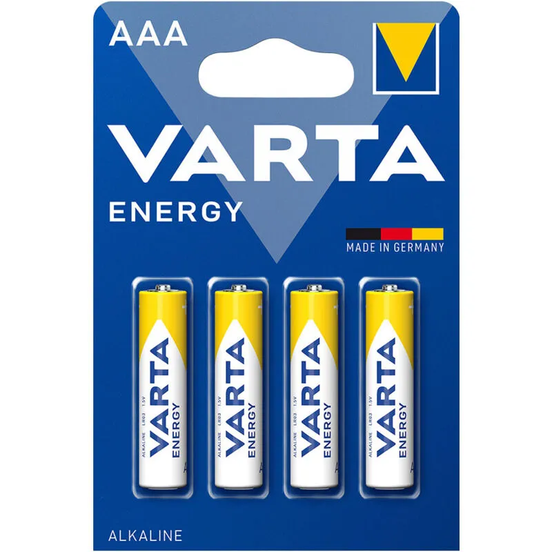 S.of. varta aaaa - lr3 "energy value pack" (confezione 4 unità) ø10,5x44,5mm