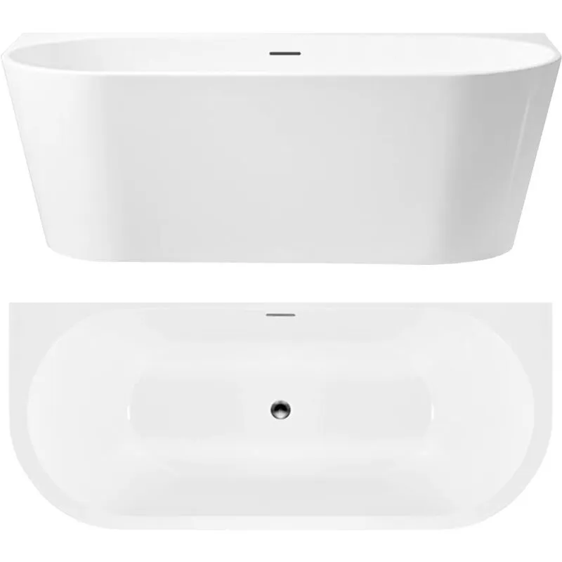  - vasca bagno a parete capri 170CM