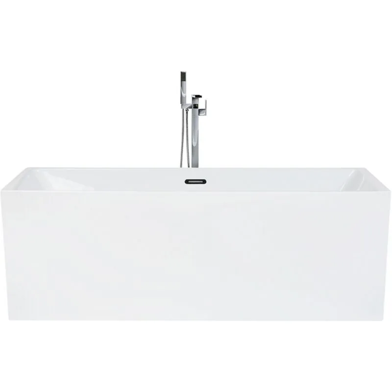 Vasca da Bagno Freestanding in Acrilico Sanitario Bianco 170 x 76 cm Rios