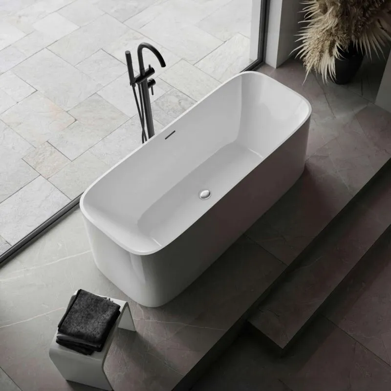  - Vasca da bagno freestanding riva 2.0 Acrilico Bianco - Dimensioni selezionabili 170x70 cm (de)