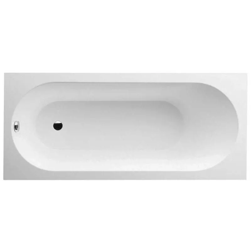 Oberon - Vasca da bagno Solo 170x75x45 cm, Quaryl, bianco UBQ170OBE2V-01 - Villeroy&boch