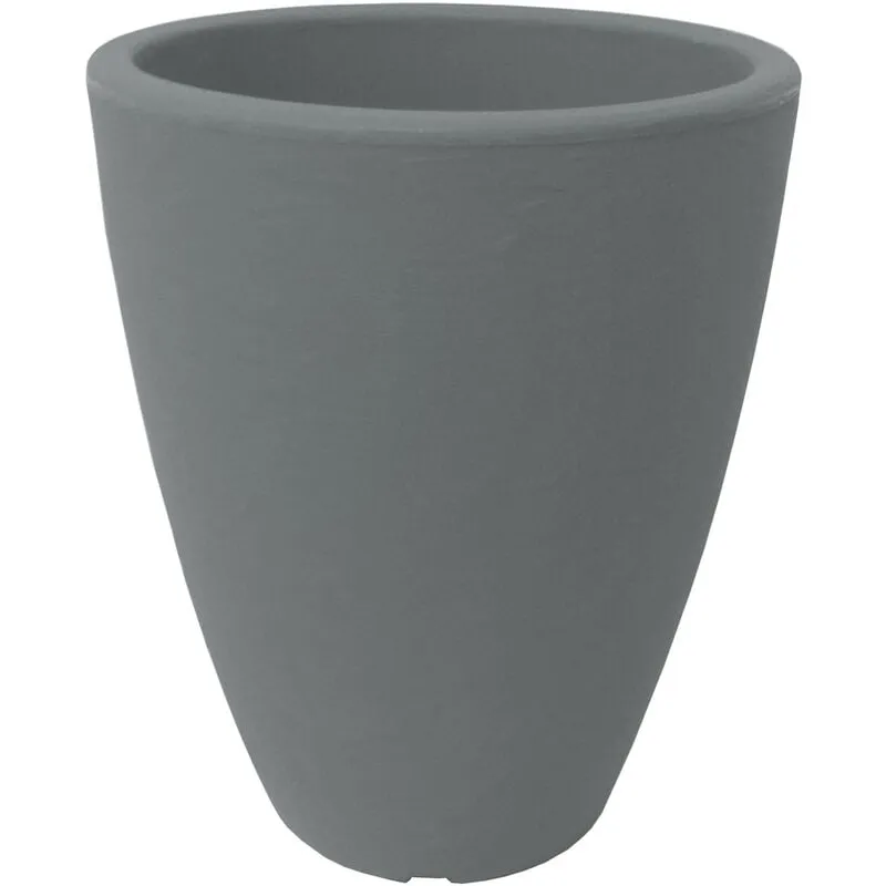 Vaso home/adone tondo CM.30X38H pietra pz 1