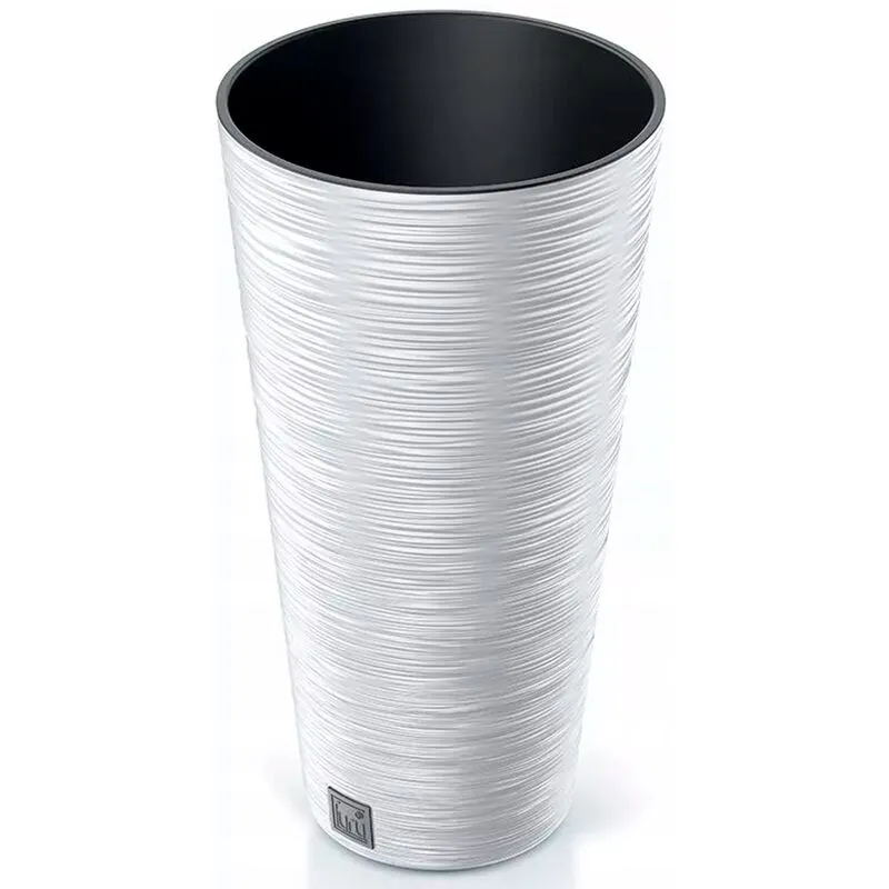 Vaso alto con riserva acqua 15 l blanco - furu