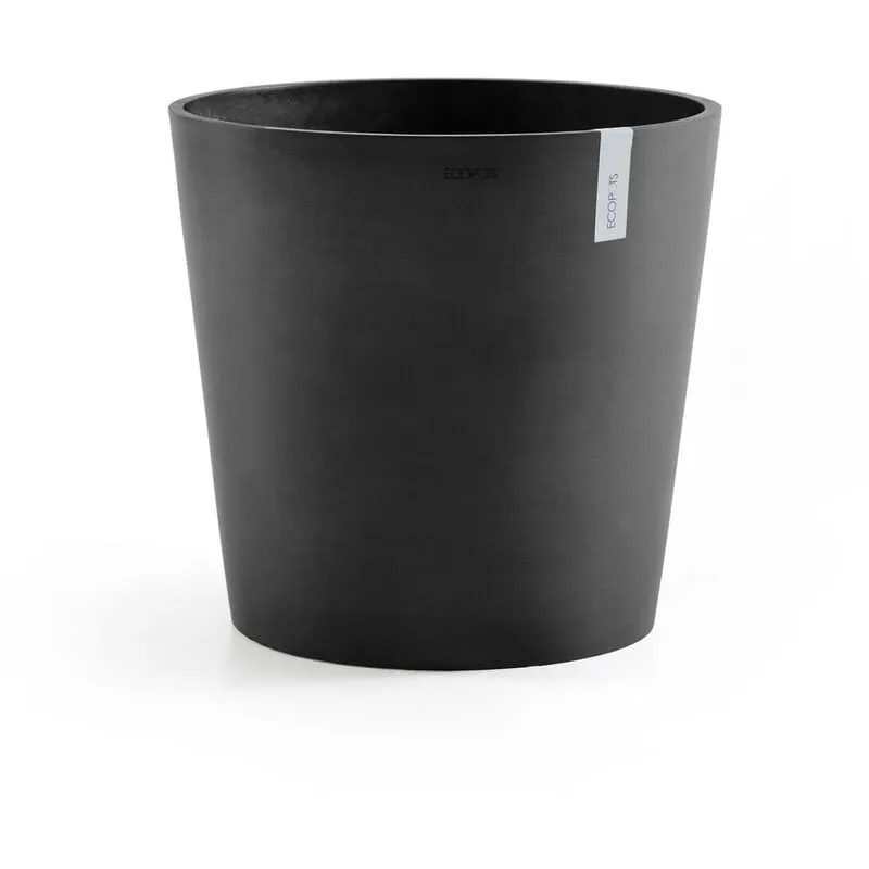 Vaso Tondo Amsterdam 50 Grigio Scuro - ø 50 x h. 43,8 cm - 62 l Ecopots