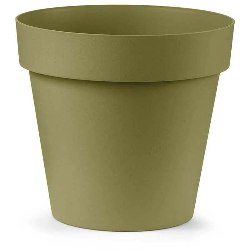 Veca - Vaso Cleo Lovin'Green 100% Plastica Riciclata Verde Oliva - 20 cm