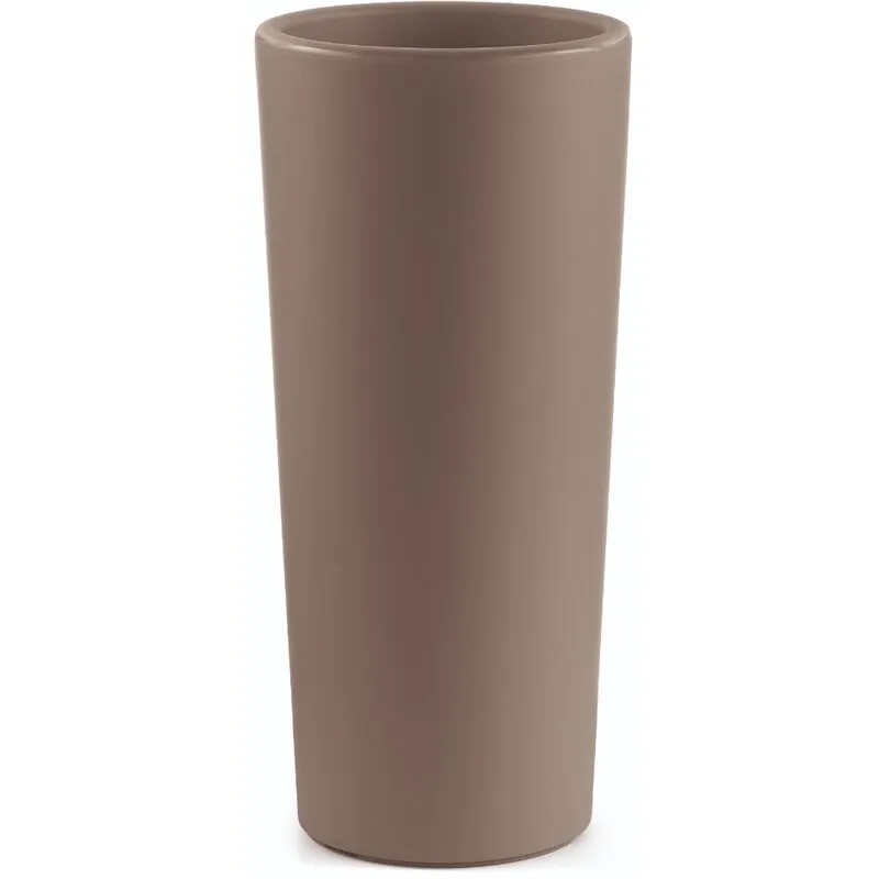 Veca Vaso Cache-Pot Rotondo Clou H.100cm Avana