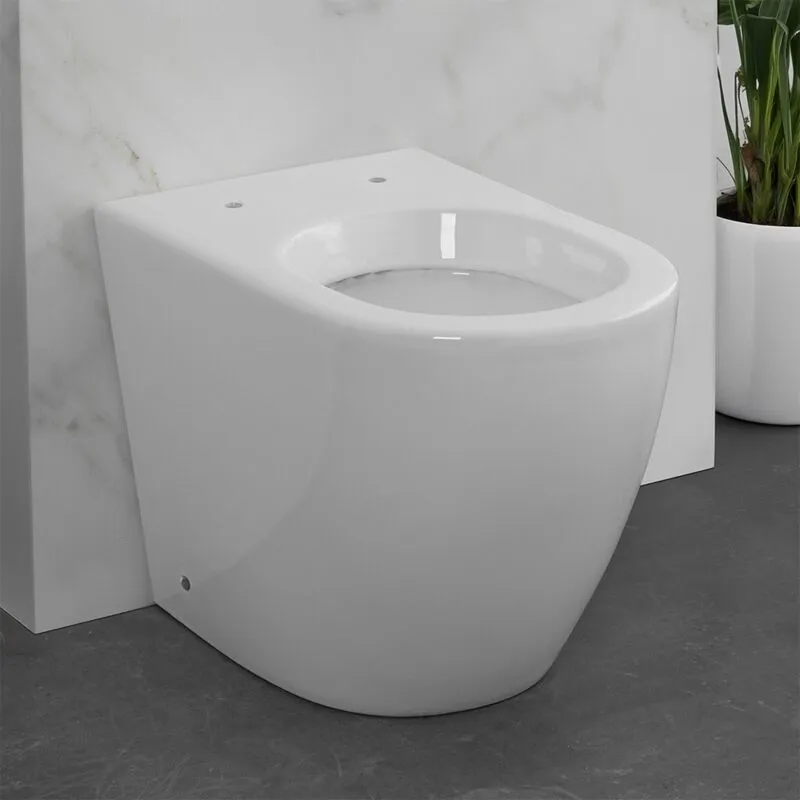 Wc per anziani filomuro h 50 cm con scarico traslato serie Comoda