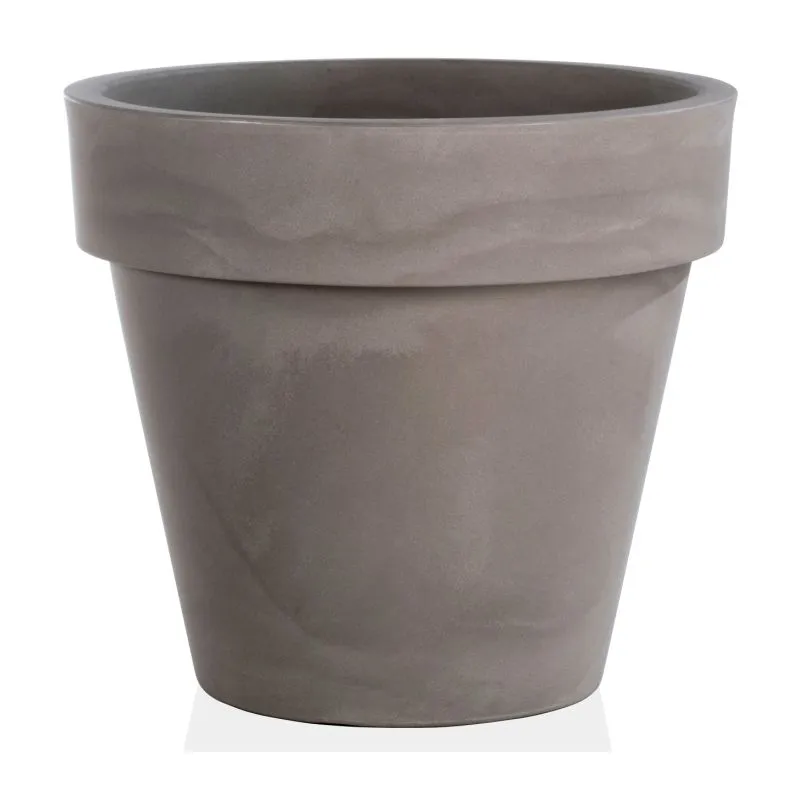 Teraplast - Vaso fioriera in resina standard one Ø70 - cappuccino cappuccino