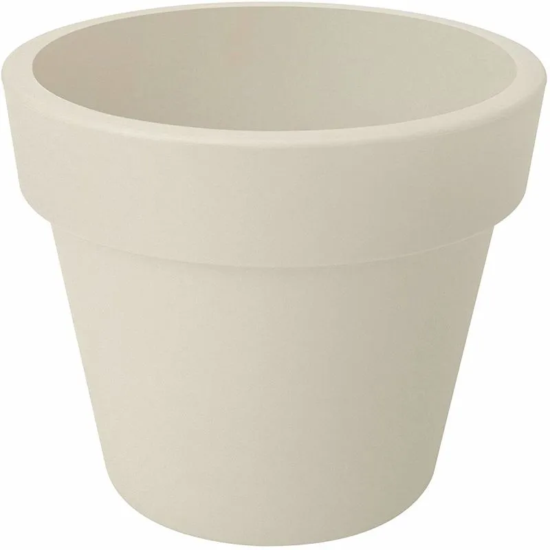 Vaso green basics top planter 47CM bianco cotone - 