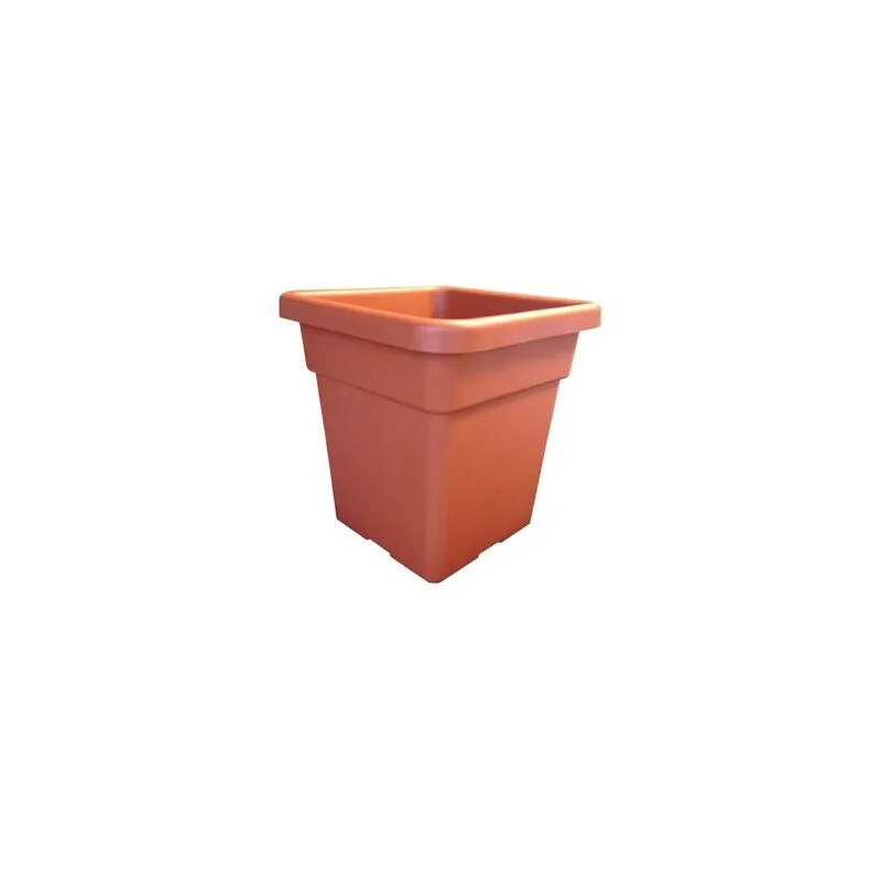 Vaso in plastica Maxi cm 32x32x32 h in resina senza sottovaso giardino piante