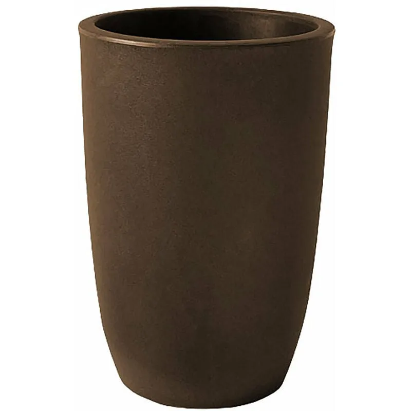 Vaso Ø50x74 cm in Polietilene Meti 50 Bronzo