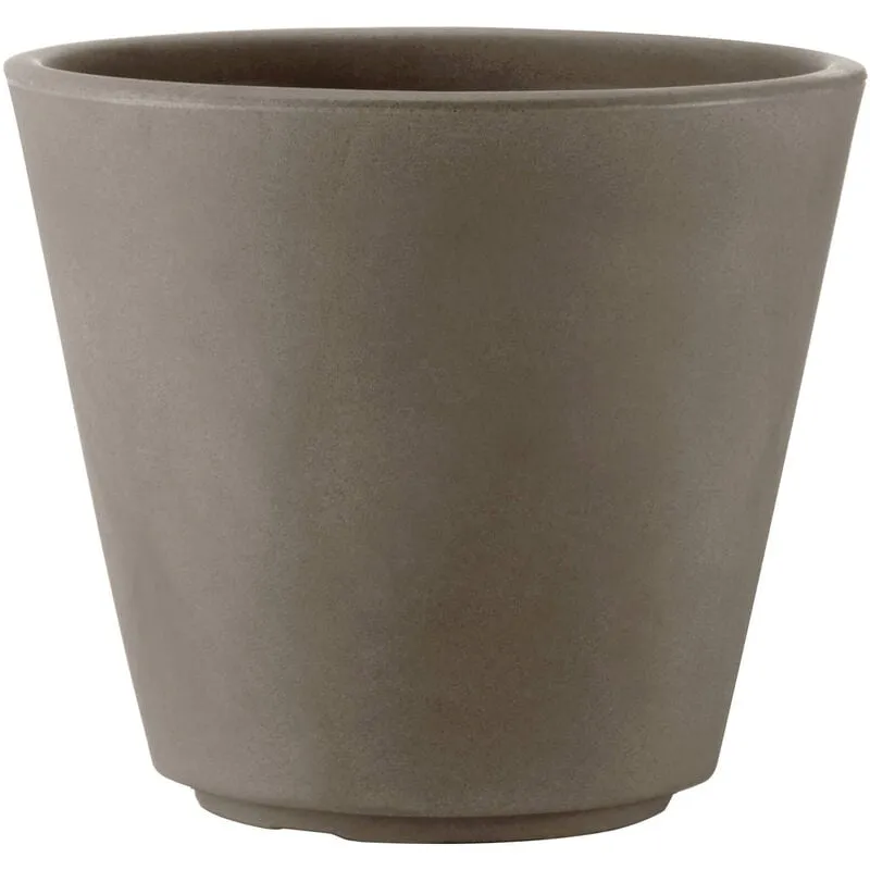 Vaso Ø49x42cm in Resina Tulli Ribeira Essential 50 Cappuccino