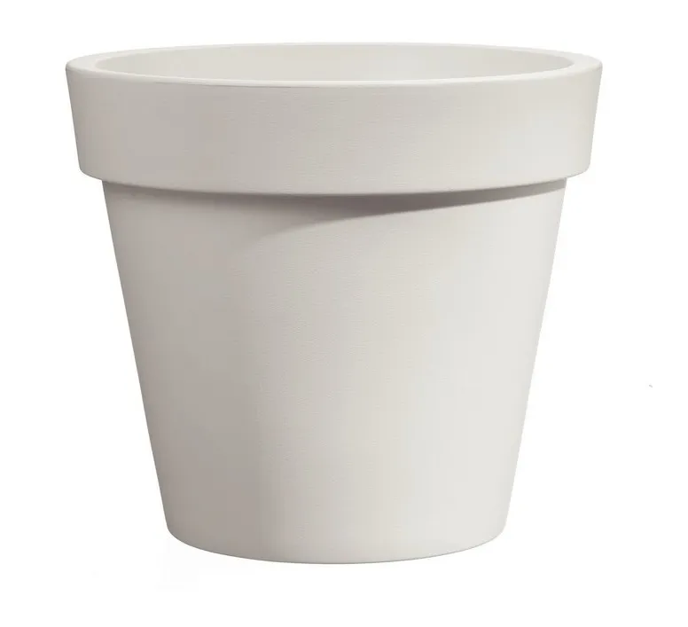 Veca - Vaso Easy Rotondo Tortora - 80 cm - Tortora