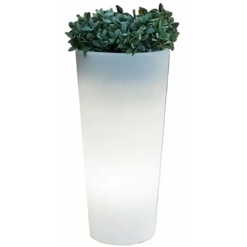 Vaso solare mod. Ficus tondo h.60 con telecomando