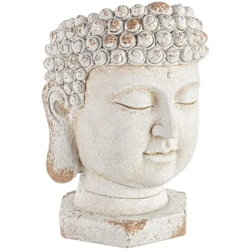 Iperbriko - Vaso testa Buddha Magnesia D35 cm