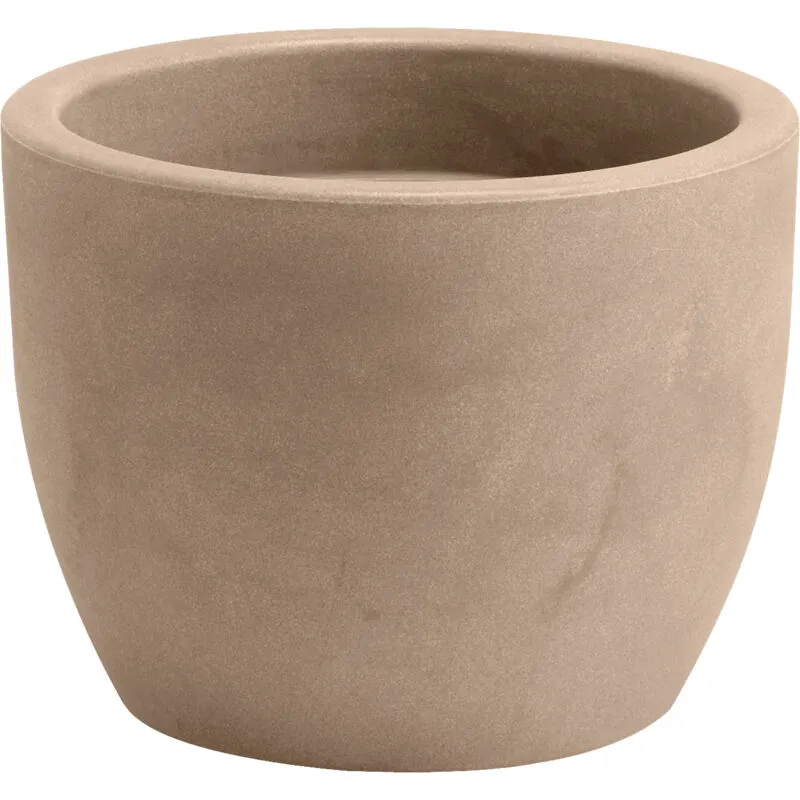 Vaso tondo resina hera cm. 60 avana