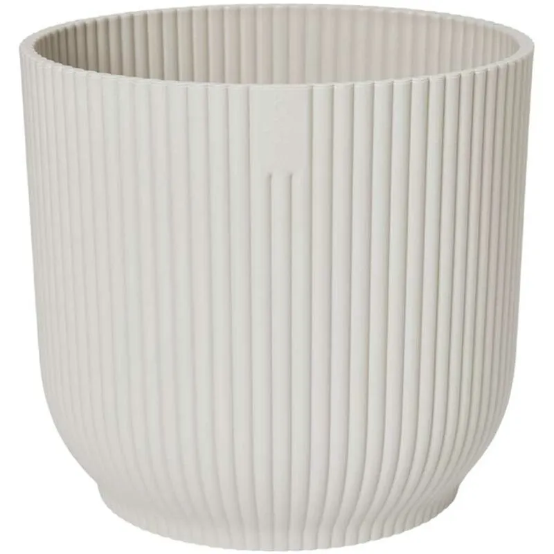 Vaso Vibes Fold Round 22cm Silky White 