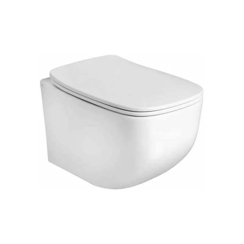 Vaso Wc Sospeso Ceramica Bianco Lucido Mozart