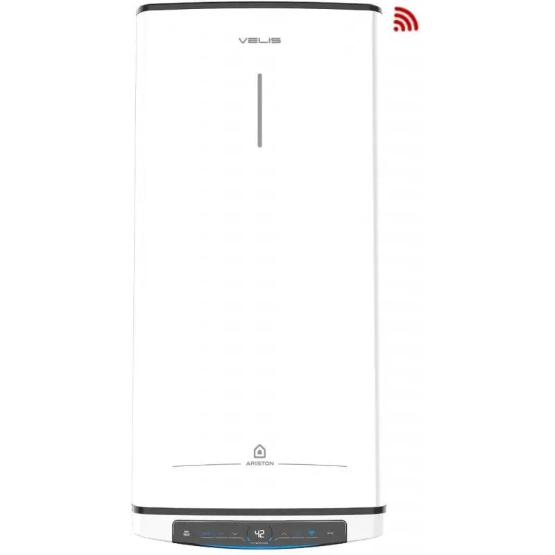 Ariston Group - Scaldabagno elettrico piatto da 80 litri Velis pro dry wifi.