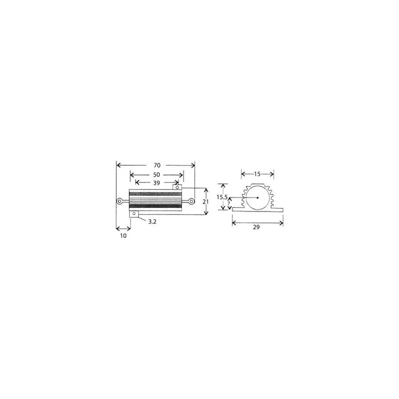 Resistenza 50w 270e
