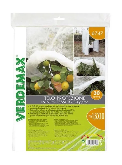 Velo di protezione in tnt 30 gr/mq 1,6X10 m specifico limoni Verdemax