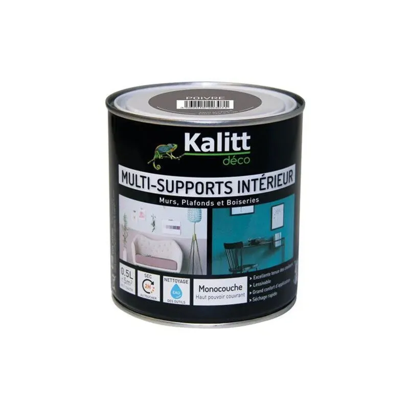 Kalitt - Vernice multiuso pepe satinato 0,5 litri