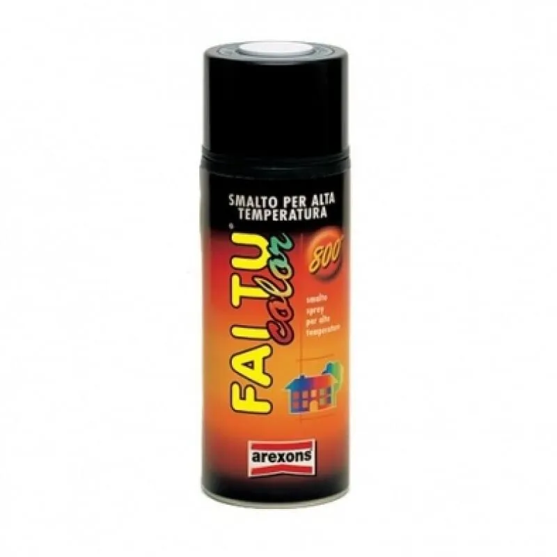 Vernice Spray tinte alta temperatura 400 ml Arexons - NeroAltaTemp(2332) Std(400ml)