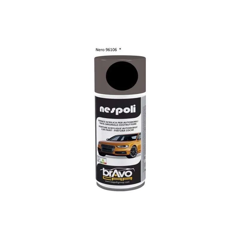 Nespoli - Vernice spray per carrozzeria Nero 96106