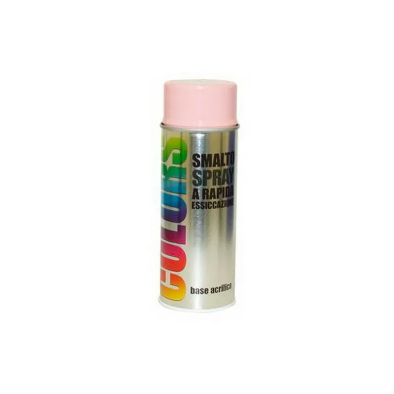 Vernice spray rosa chiaro