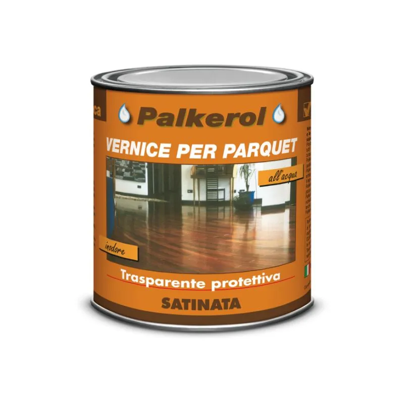 Vernice Satinata Per Parquet Palkerol Lt.0,750