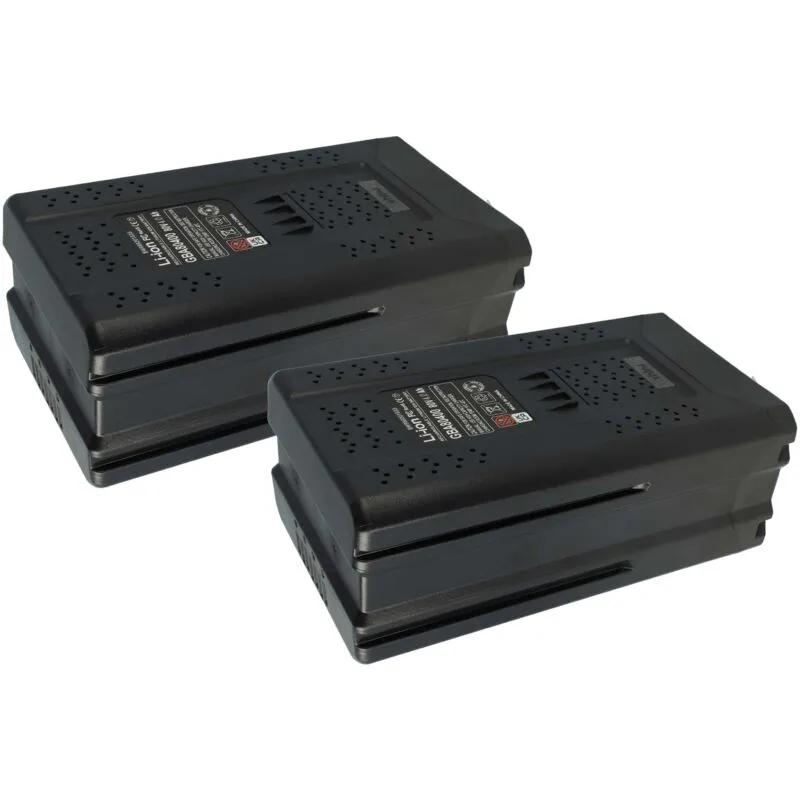 2x batteria compatibile con Briggs & Stratton Snapper 1696776, 1696884, 1696772, 1696774, ESXD19PWM82K, ESXD19SPWM82K 4000mAh 80V Li-Ion - Vhbw