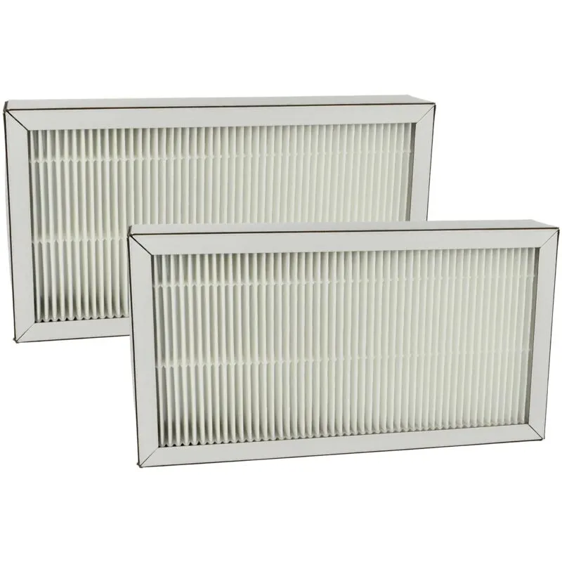 2x filtro dell'aria F7 compatibile con Pluggit Avent P190 ventola, dispositivo di ventilazione - bianco - Vhbw