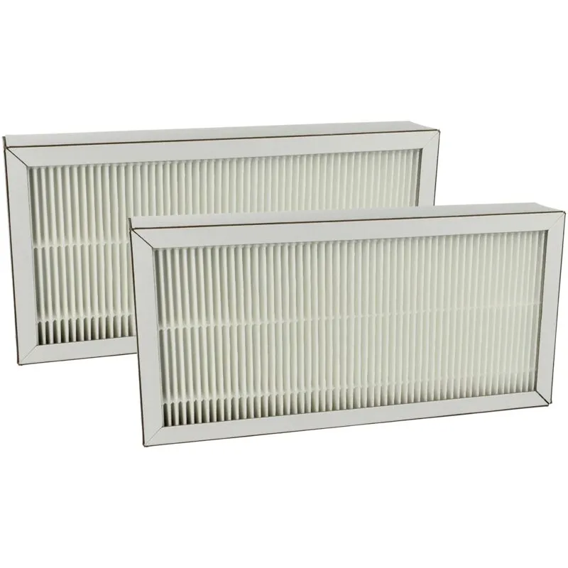 2x filtro dell'aria F7 compatibile con Pluggit Avent R150 ventola, dispositivo di ventilazione - bianco - Vhbw