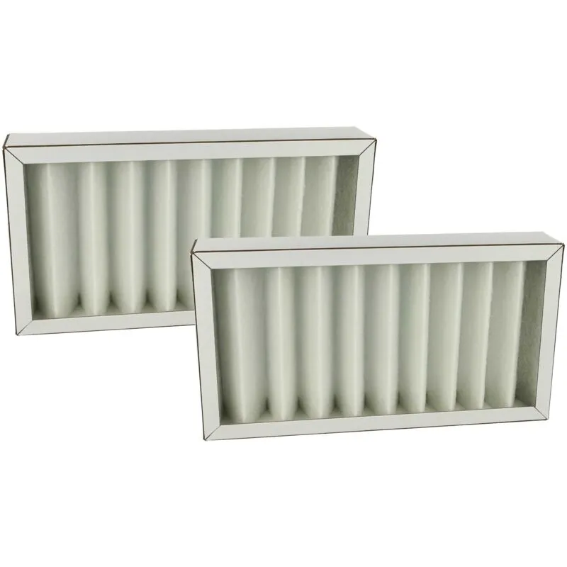 2x filtro dell'aria G4 compatibile con Pluggit Avent P190 ventola, dispositivo di ventilazione - bianco - Vhbw