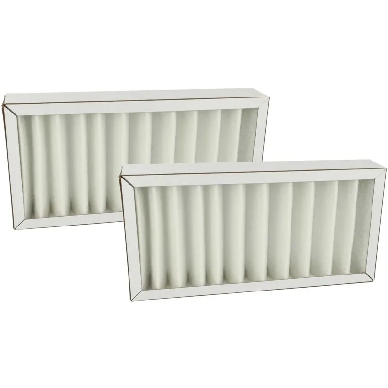 2x filtro dell'aria G4 compatibile con Pluggit Avent R150 ventola, dispositivo di ventilazione - bianco - Vhbw