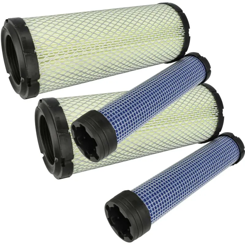 2x filtro esterno, 2x filtro interno compatibile con Airman ax 35 U-4, ax 36U, ax 29 u, ax 32 u, ax 27 U-4, ax 40 U-4 macchine edili - Vhbw