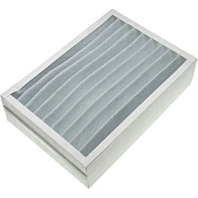 Vhbw - filtro G4 compatibile con Zehnder Compakt 350 dispositivo di ventilazione - Filtro dell'aria, 35 x 25 x 9 cm, bianco