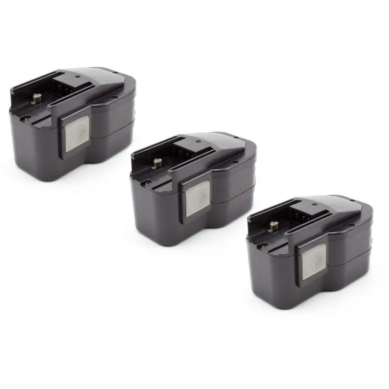 vhbw 3 x batteria compatibile con Fromm P320 reggiatrice (1500mAh, 12V, Ni-MH)