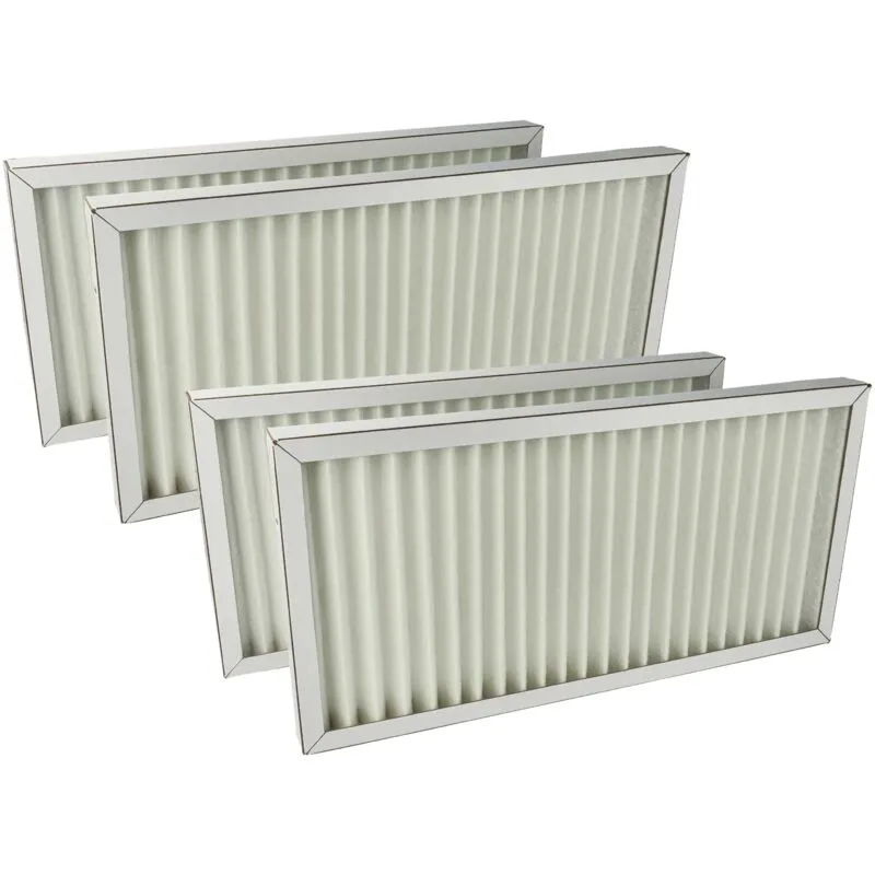 4x filtro dell'aria M5 compatibile con Stiebel-Eltron lwz 404 Integral, lwz 404 sol ventola (4x filtro polveri fini) - Vhbw