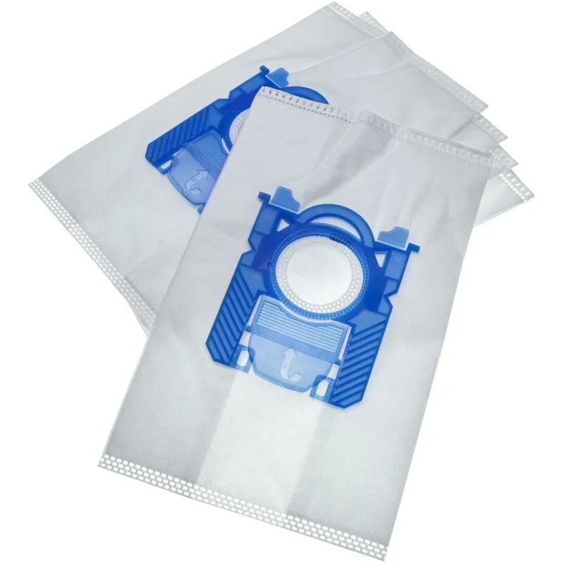 5x sacchetto compatibile con Electrolux Ultra Silencer z 3300 - z 3395 aspirapolvere - microfibra, 17,1cm x 27,8cm Bianco - Vhbw